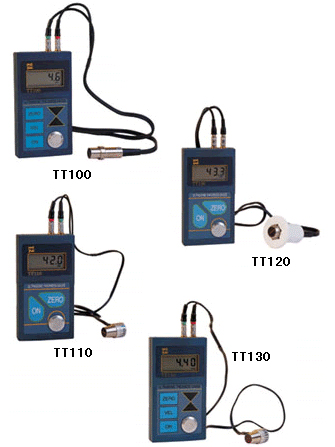 TT100110120130系列手持式超聲波測(cè)厚儀